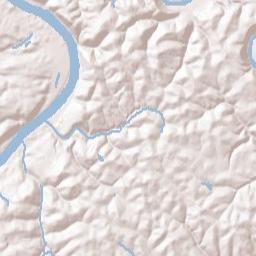 Greenock Terrain Map
