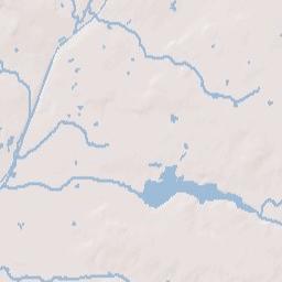 Mercer County Terrain Map