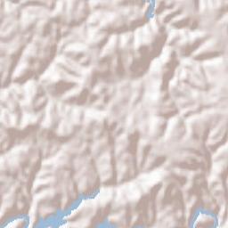 São Pedro de Alva Terrain Map