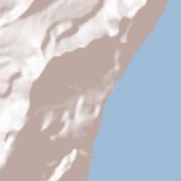 Cala Gonone Terrain Map