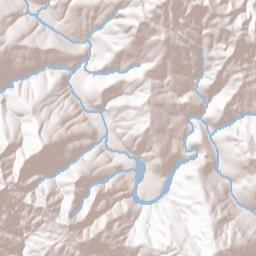Burlington California Terrain Map