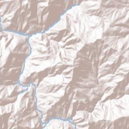Oak Glen California Terrain Map