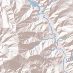 Ruth California Terrain Map