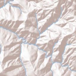 Bramlet Place California Terrain Map
