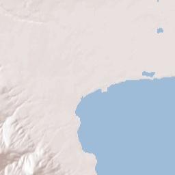 Buntingville California Terrain Map