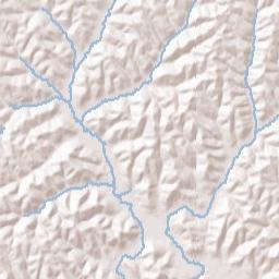 Wakatomika Ohio Terrain Map