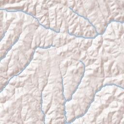 Peoli Ohio Terrain Map