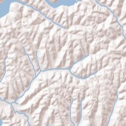 Piedmont Ohio Terrain Map