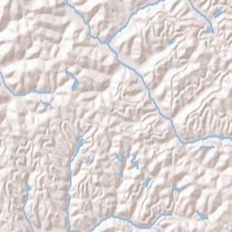 Cassville Ohio Terrain Map