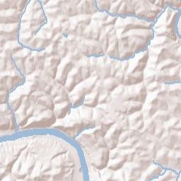 Fellsburg Terrain Map