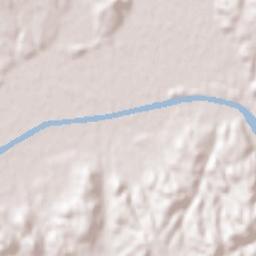 Santa Clara Terrain Map