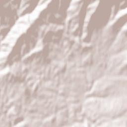 Valverde del Fresno Terrain Map