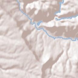 Uña Terrain Map