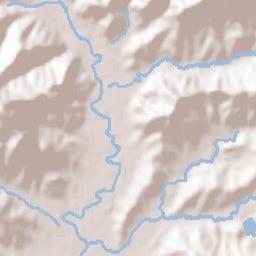 Castelnuovo Cilento Terrain Map