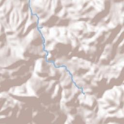 Casalbuono Terrain Map