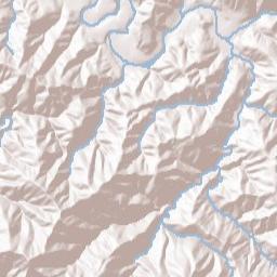 Honeydew California Terrain Map