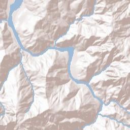 Miranda California Terrain Map