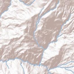 Zenia California Terrain Map