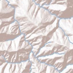 Penney California Terrain Map