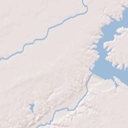 De Witt County Terrain Map