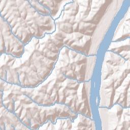 Yorkville Ohio Terrain Map