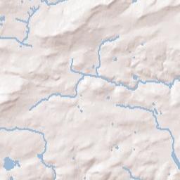 Elverson Terrain Map