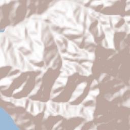 San Mauro la Bruca Terrain Map