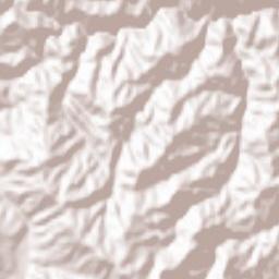 Kuji-shi Terrain Map