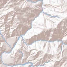 Redway Terrain Map