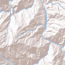 Steelhead California Terrain Map