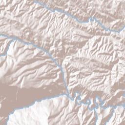 Hammer Place California Terrain Map