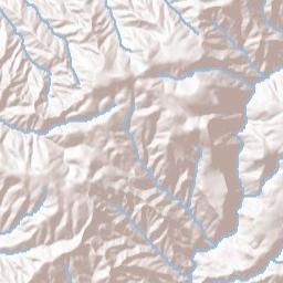 Polk Springs California Terrain Map