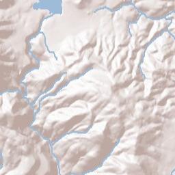 Canyondam California Terrain Map