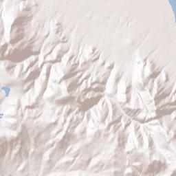 Milford California Terrain Map
