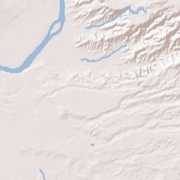 Uintah County Terrain Map