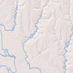 Harlan County Terrain Map