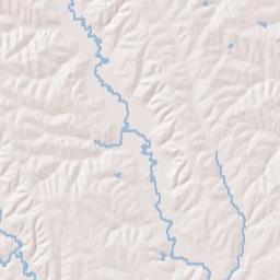 Pawnee County Terrain Map