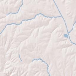 Richardson County Terrain Map