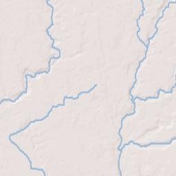 Casstown Ohio Terrain Map