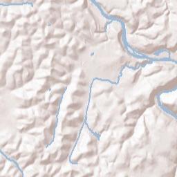 Perryopolis Terrain Map
