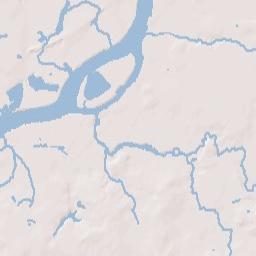 Burlington Terrain Map