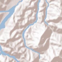 San Giorgio Lucano Terrain Map