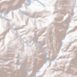 Seneca California Terrain Map