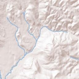 Colorado 134, Routt National Forest, Oak Creek Terrain Map
