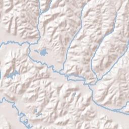 Sunnymeade Ohio Terrain Map