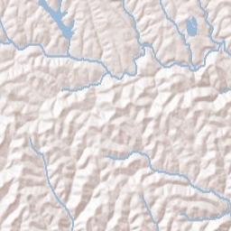 Lamira Ohio Terrain Map