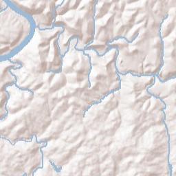 Brownsville Terrain Map