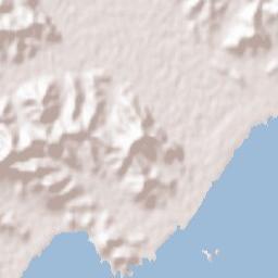 Hongwŏn Terrain Map