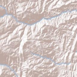 Copple Place California Terrain Map