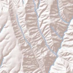 Campbellville California Terrain Map